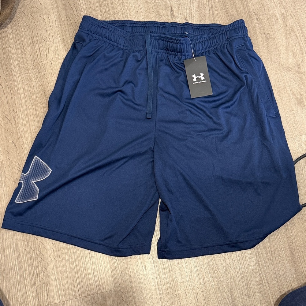 Under Armour Men's Navy Athletic Shorts